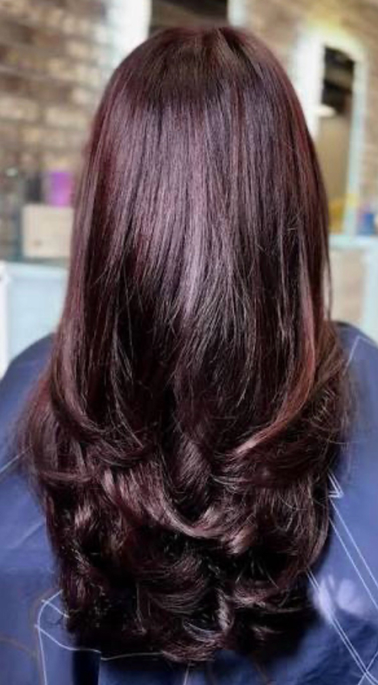 Single Color, Glaze & Blowdry