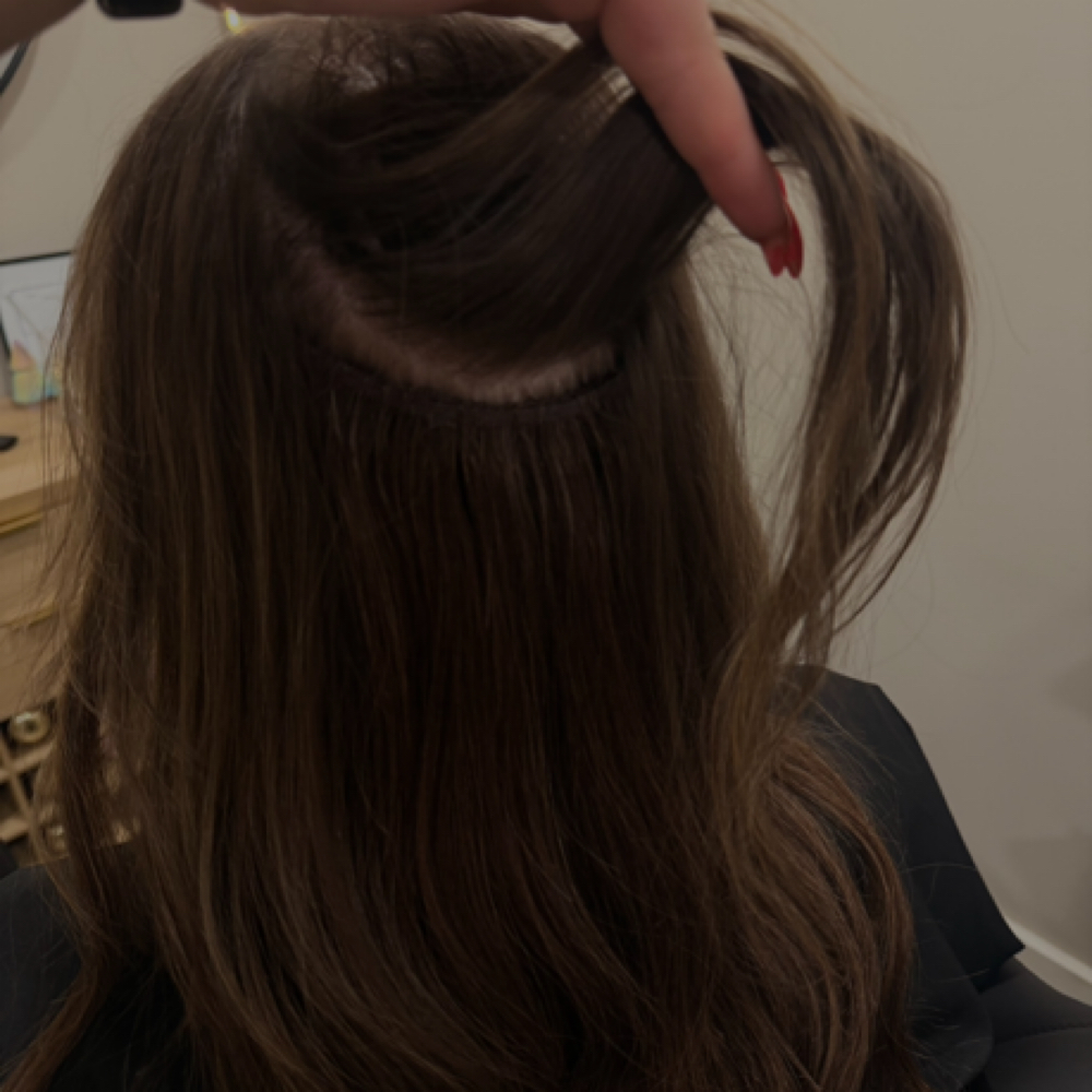 Extension Move Up at Hair By Care in Sand Lake, MI