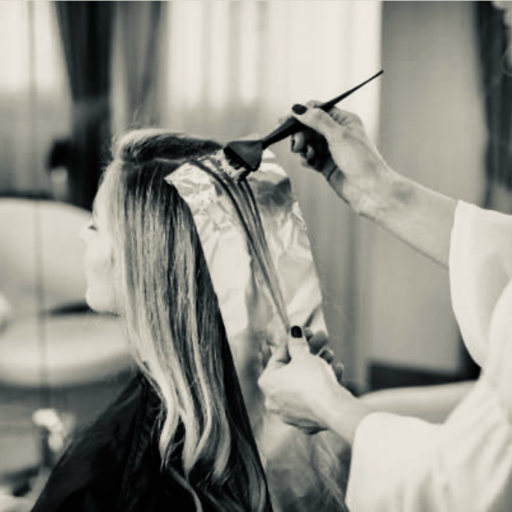 Partial Foil & Blow-Dry at Shear Rebellion in Leesburg, VA