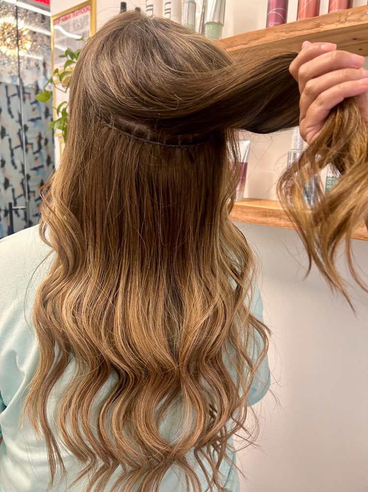 Hair extension move up/maintenance