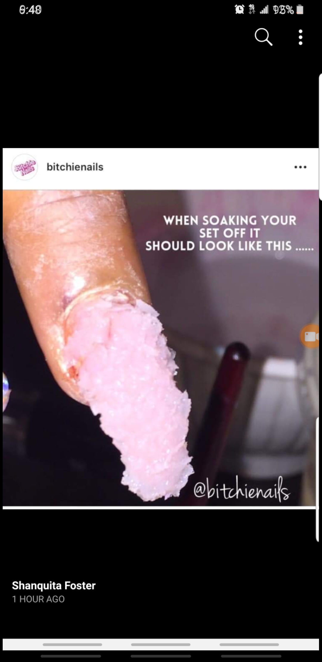 Soak off EMA Nails (My Products)