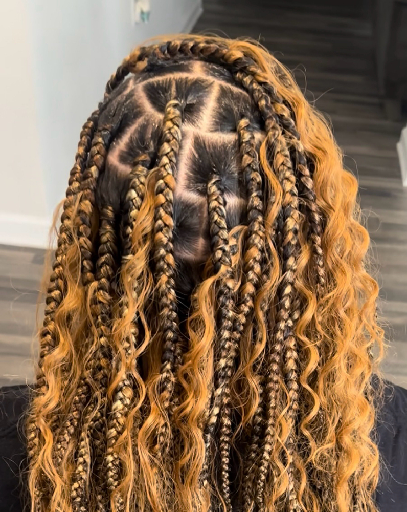 Large Boho Knotless at Kstylez in West Point, GA