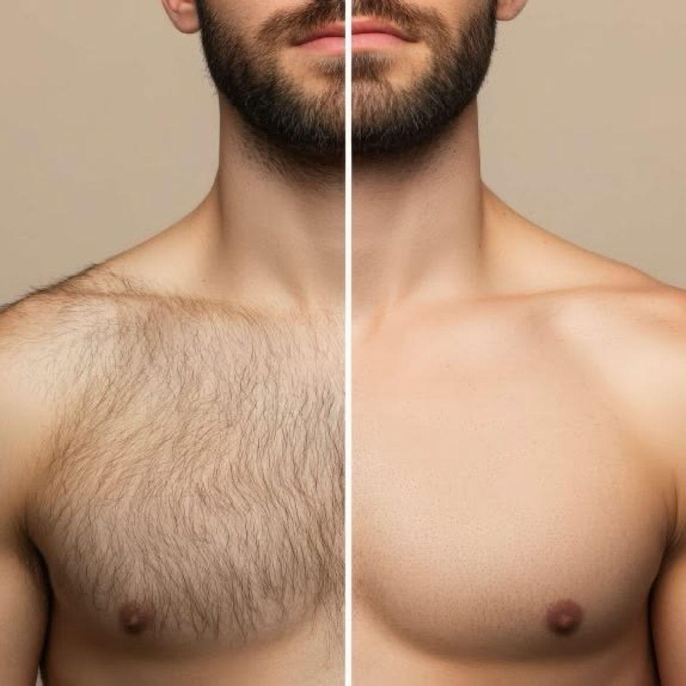 Chest Wax at Andrew Gaines Aesthetics in Warner Robins, GA