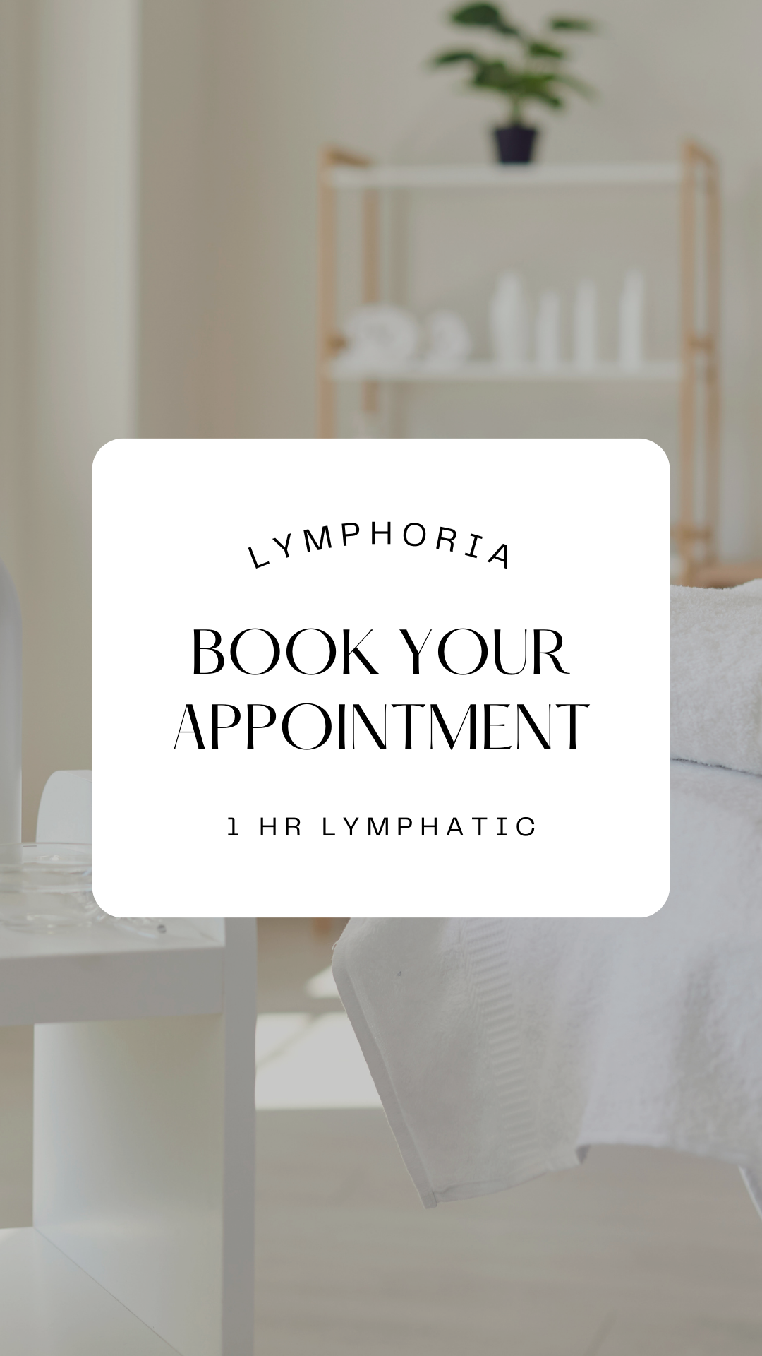 1 hr Lymphatic Massage w/ DOT