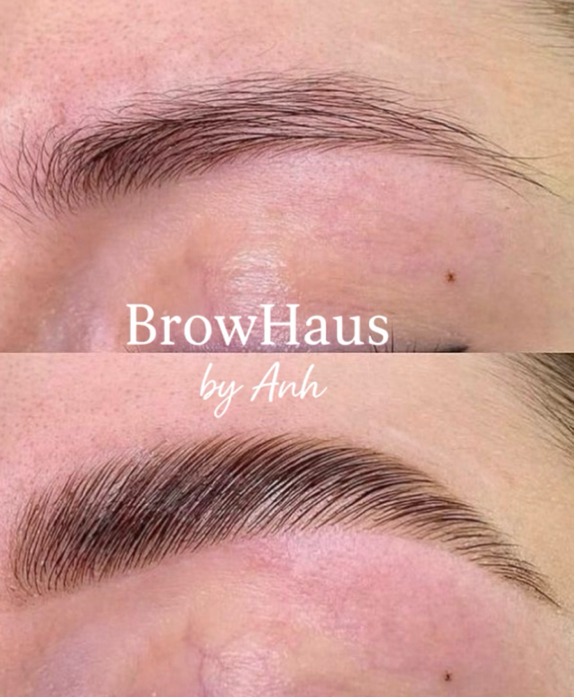 Luxury Brow Lamination + Shaping at BrowHaus by Anh in Hermosa Beach, CA