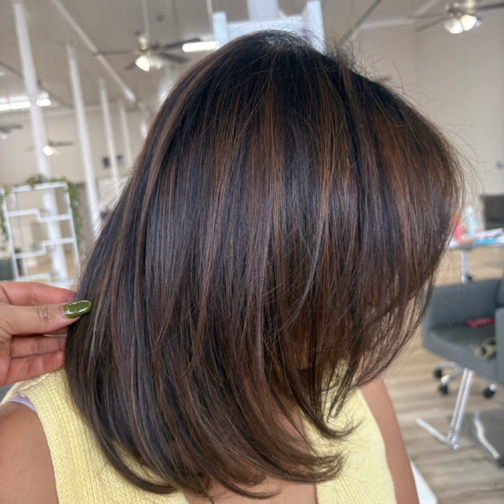 tint retouch & partial highlight