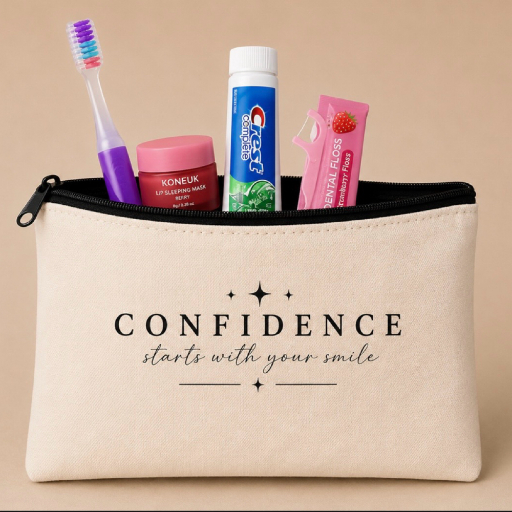 Cosmetic Bag at Blanc Theory LLC in Trenton, MI