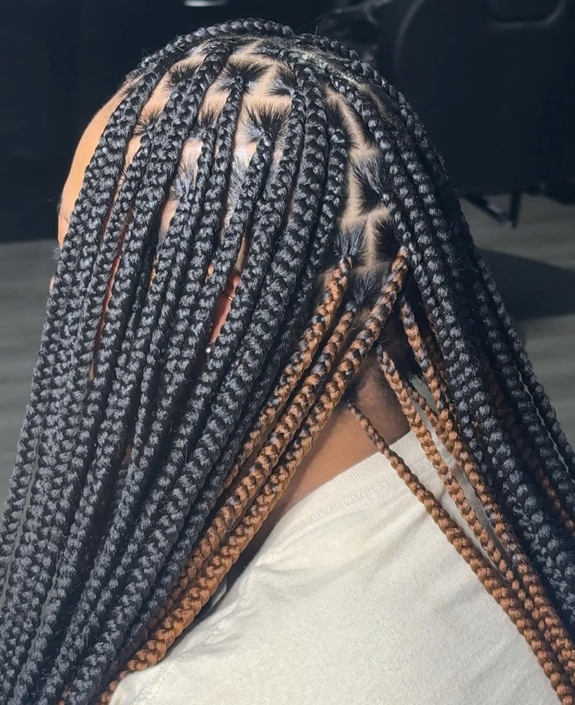Smedium Knotless Braids