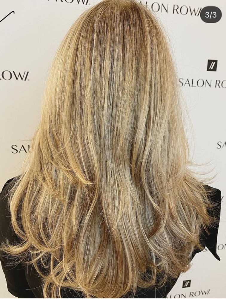 Long Hair Scissor Cut