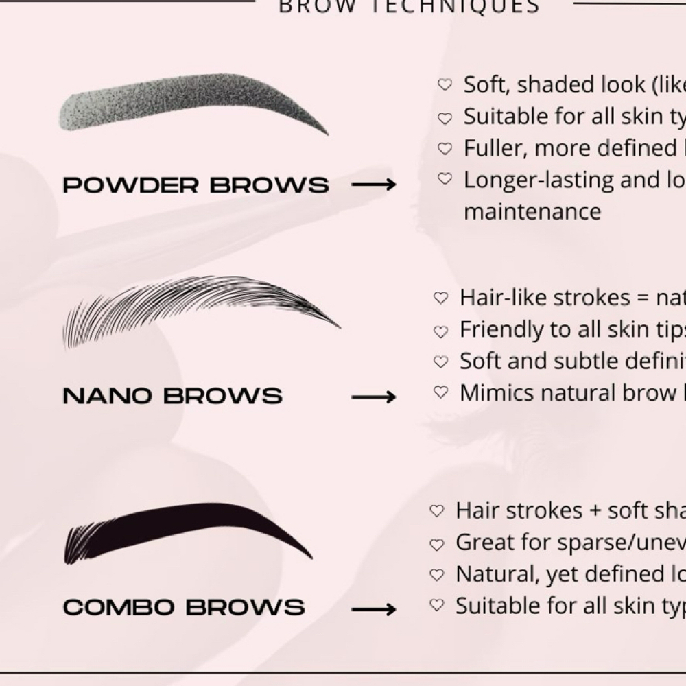 Nano Combo-Ombre Powder-Nano Brows at Seductive Beauty & Ink in Buckeye, AZ