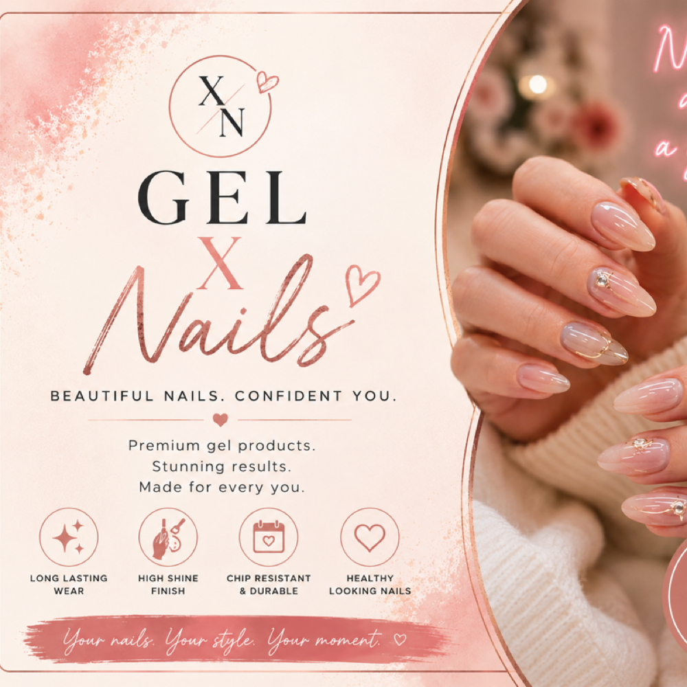 Gel X Nails (medium) at Salon 3:23 in Prairie Grove, AR
