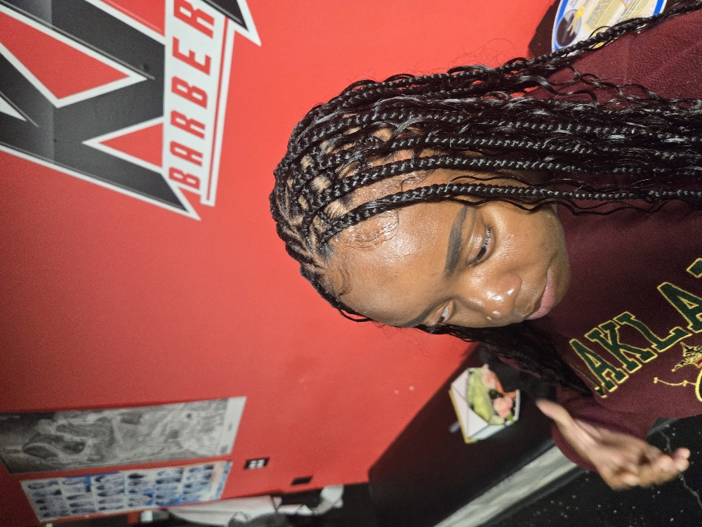 Fulani Flip Braids