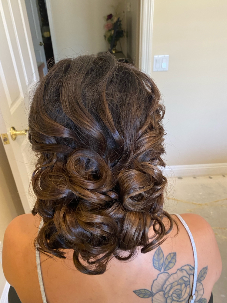 Updo Hairstyles at MOONLIGHT GLAMOUR in Anaheim, CA