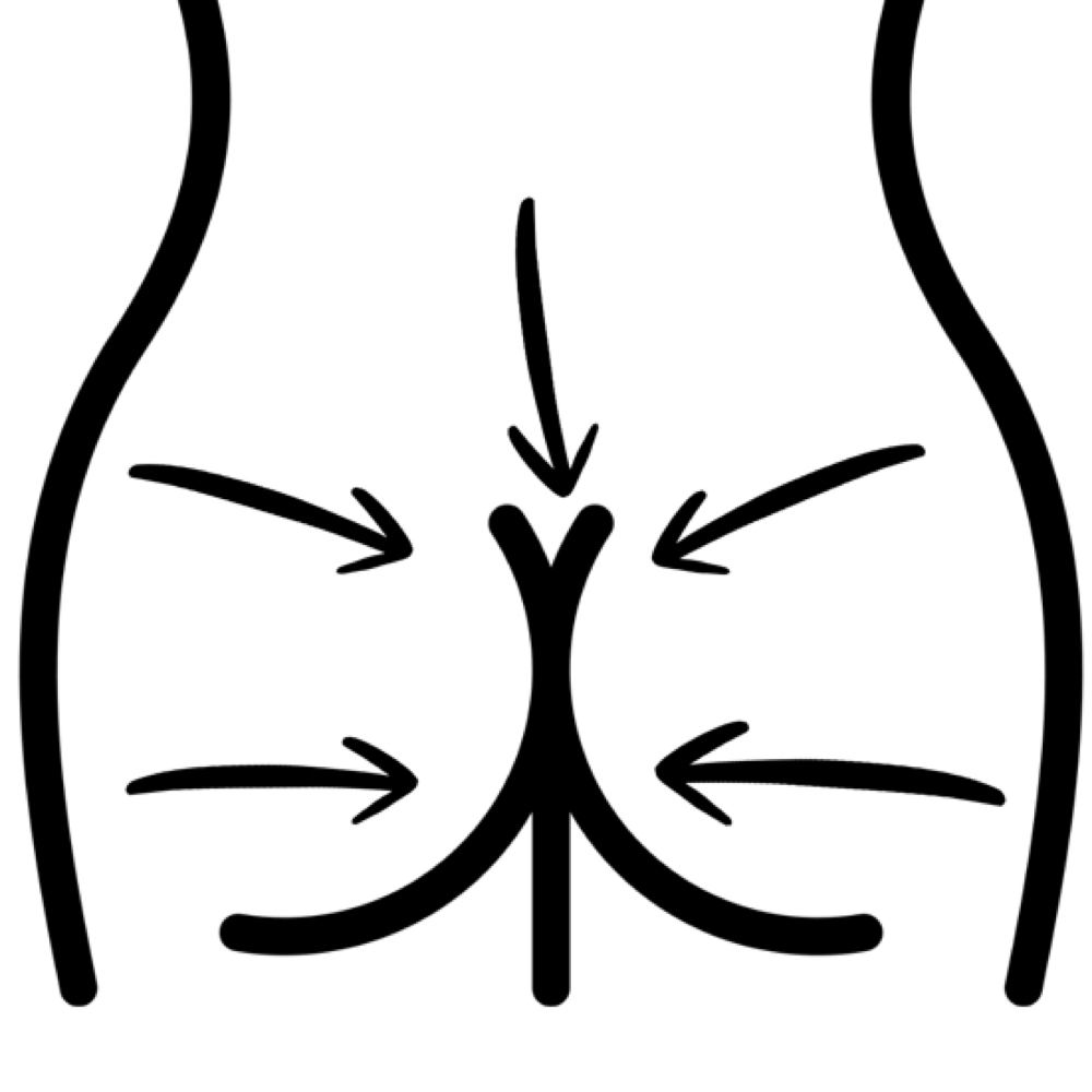 Womens Full Buttock Wax at Wicked Waxing Studio in Lexington, KY