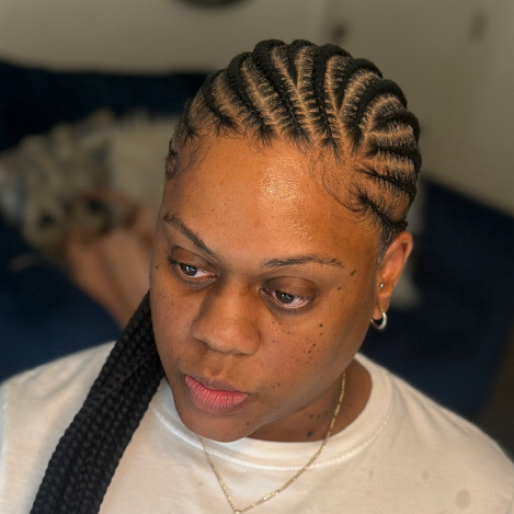 Medium Stitch Braids at damia johnson in Greenville, SC