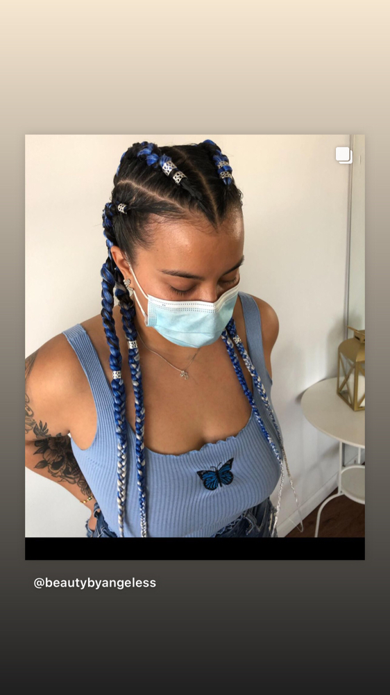 Boxer Braids at Beauty By Angeles in Gurnee, IL