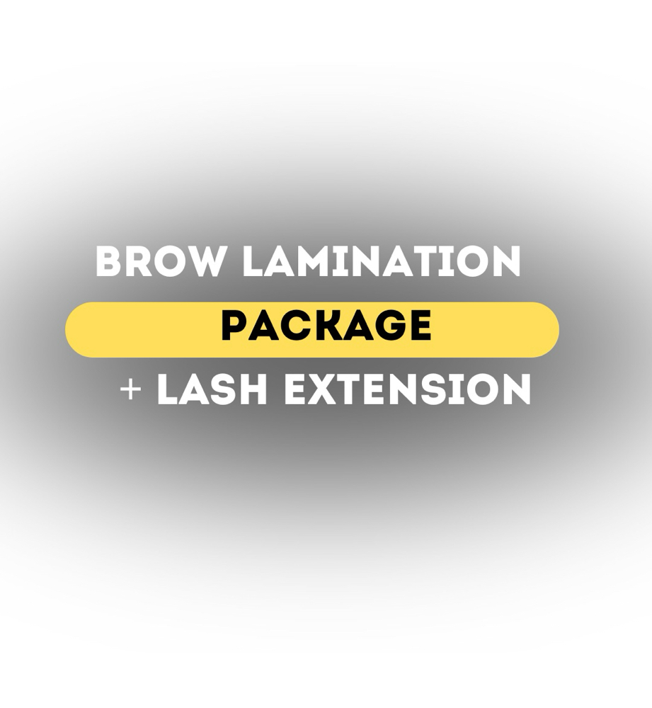 Brow Lamination + Lash Extension