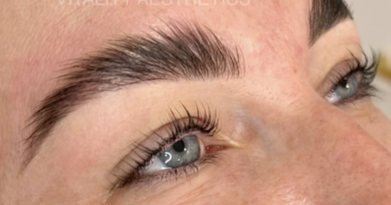 Lash and brow tint combo