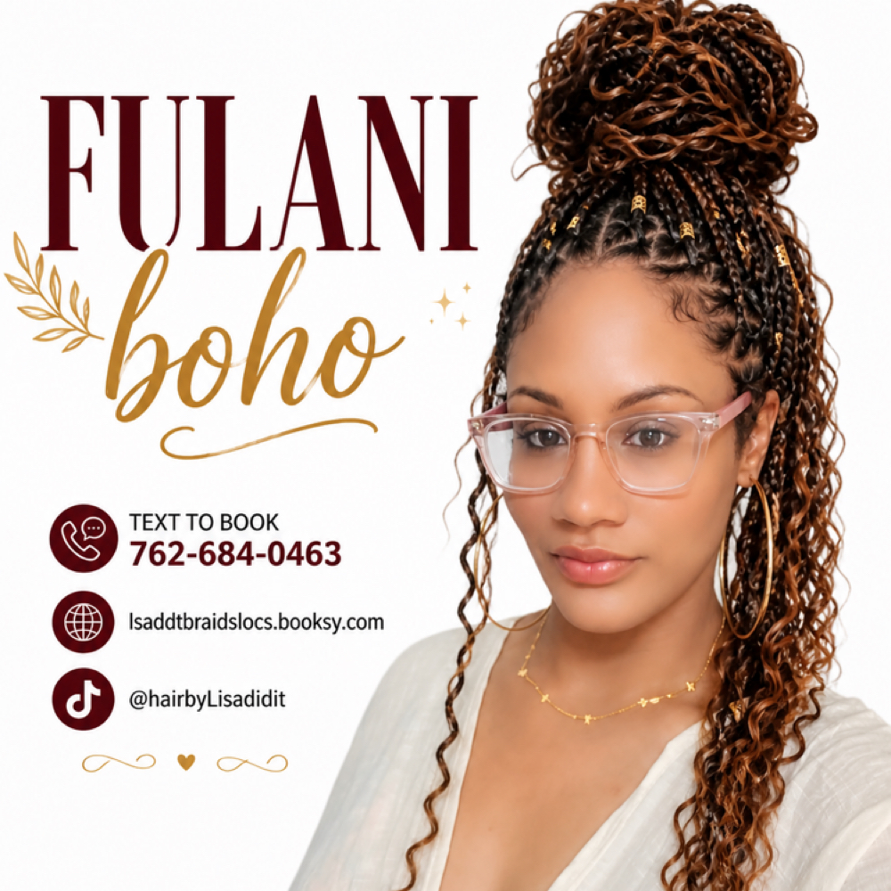 Fulani Versatile at LISA DID IT BRAIDS & LOCS in Martinez, GA