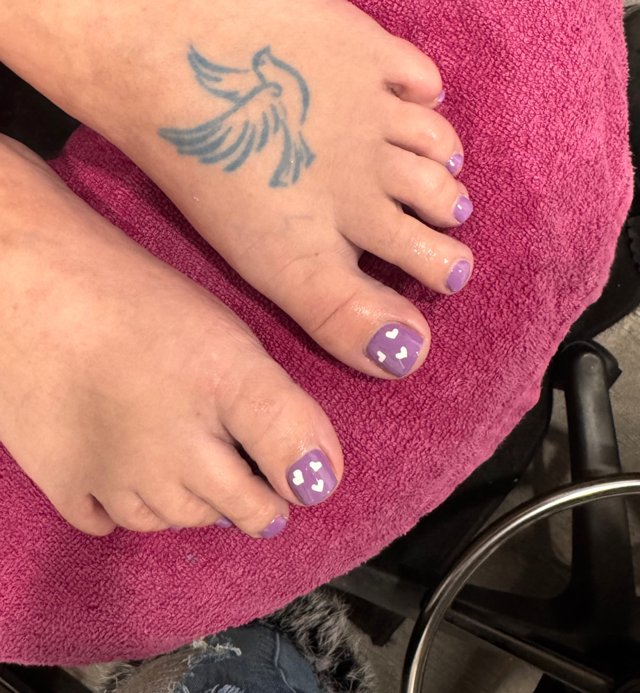 Gel Pedicure