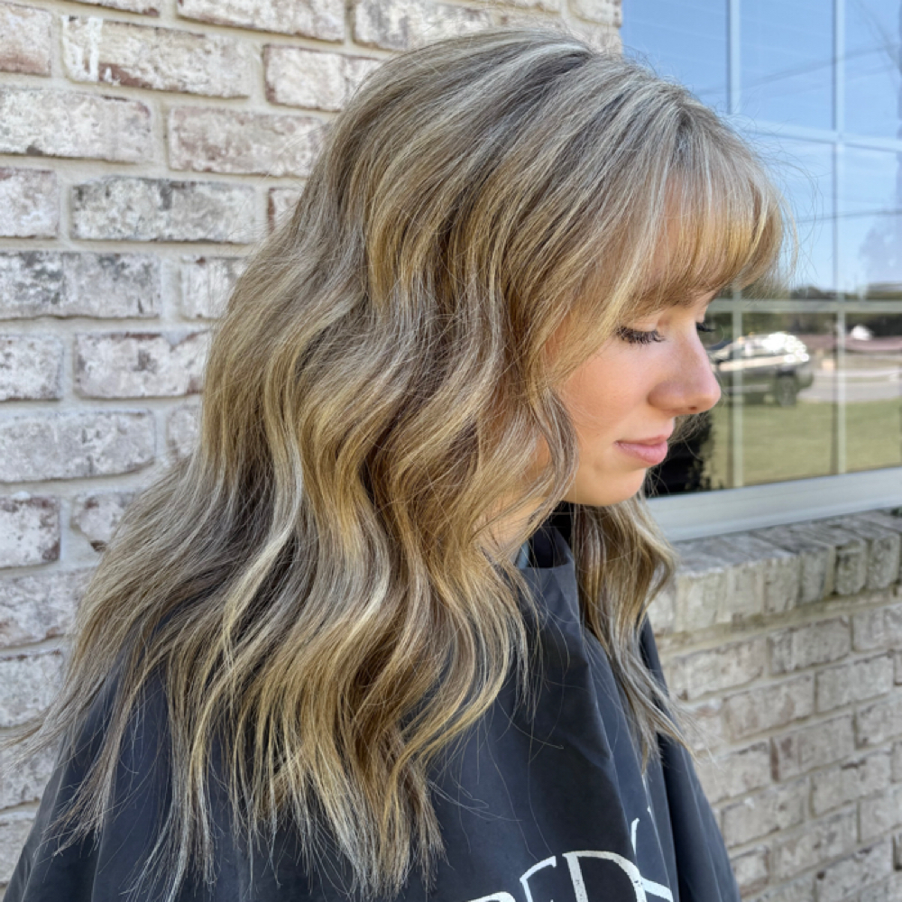 Bang Trim at Abby Rhea Beauty in Greensboro, NC