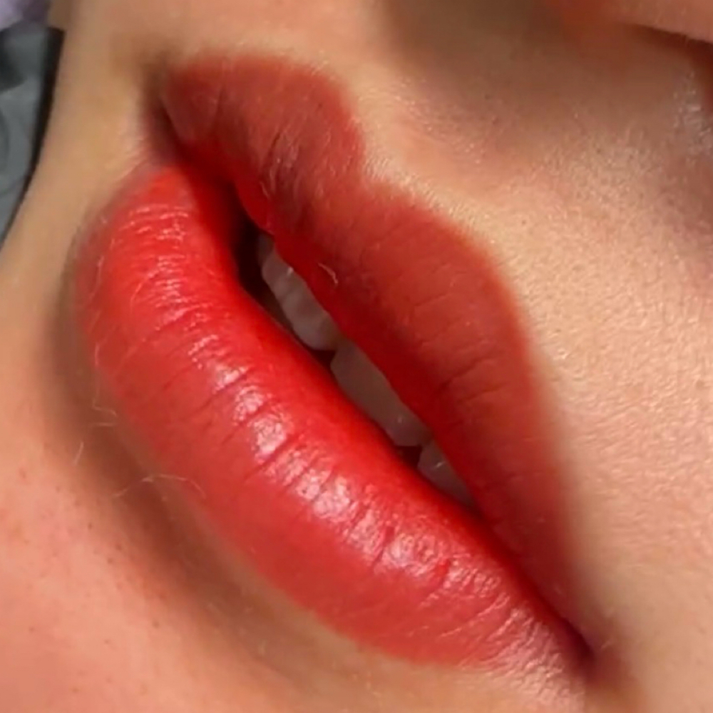 Lips Blush Tattoo at ProNails Lashes & Brows Studio in Woodburn, OR