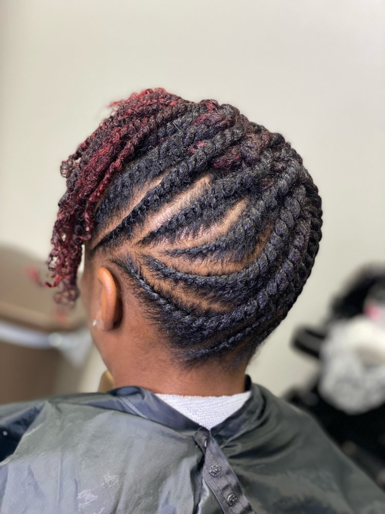 Double Strand Flat Twist Styles