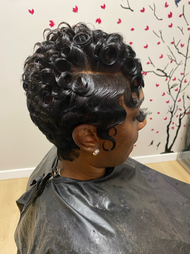 Closure quickweave Hair Included at Pretti Millionaires & Co. LLC. in Decatur, GA