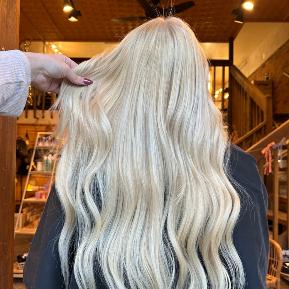 Bleach retouch at Golden Hour Studio in Loveland, CO