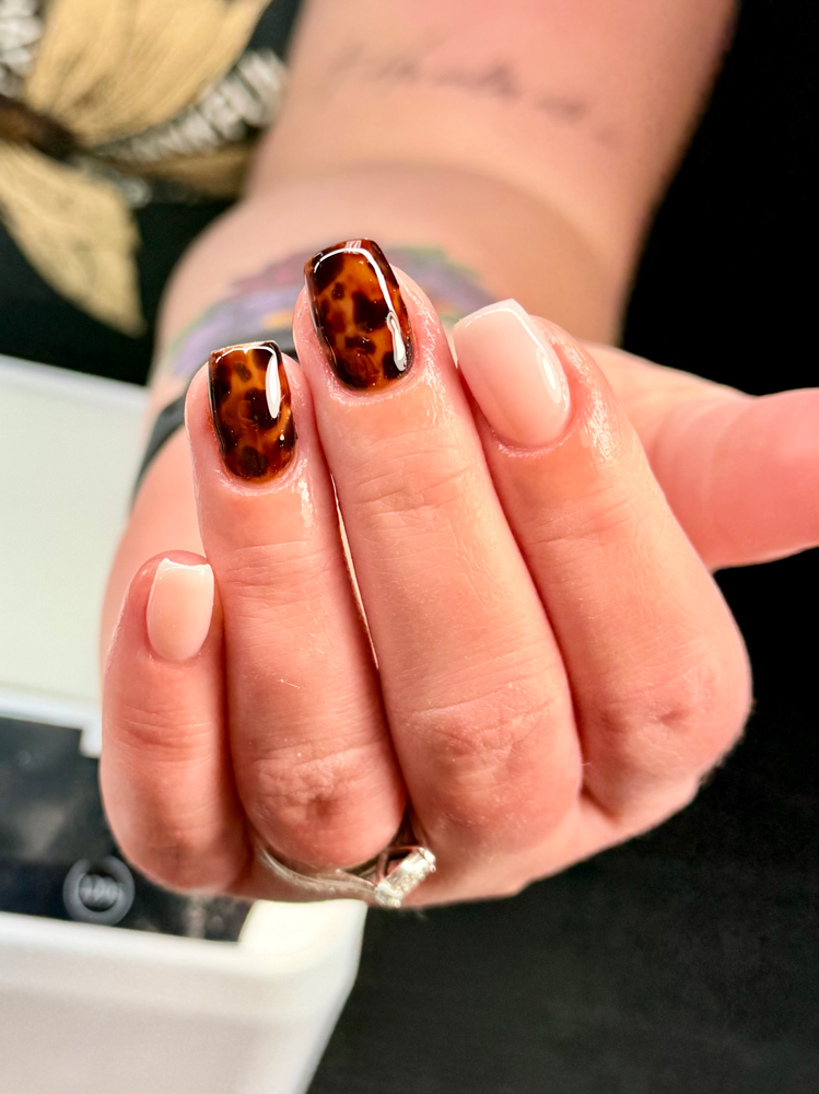 Gel Full Set W/length Added