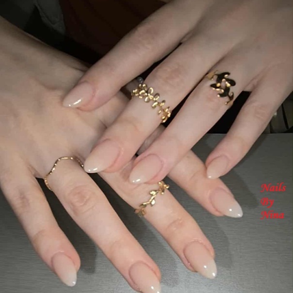 Signature manicure at Nail Style By Nina in Coppell, TX