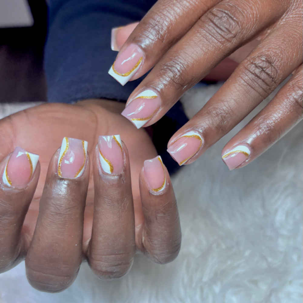 NAIL ART (short) at Primp’d & Polish’d Nails in Boynton Beach, FL