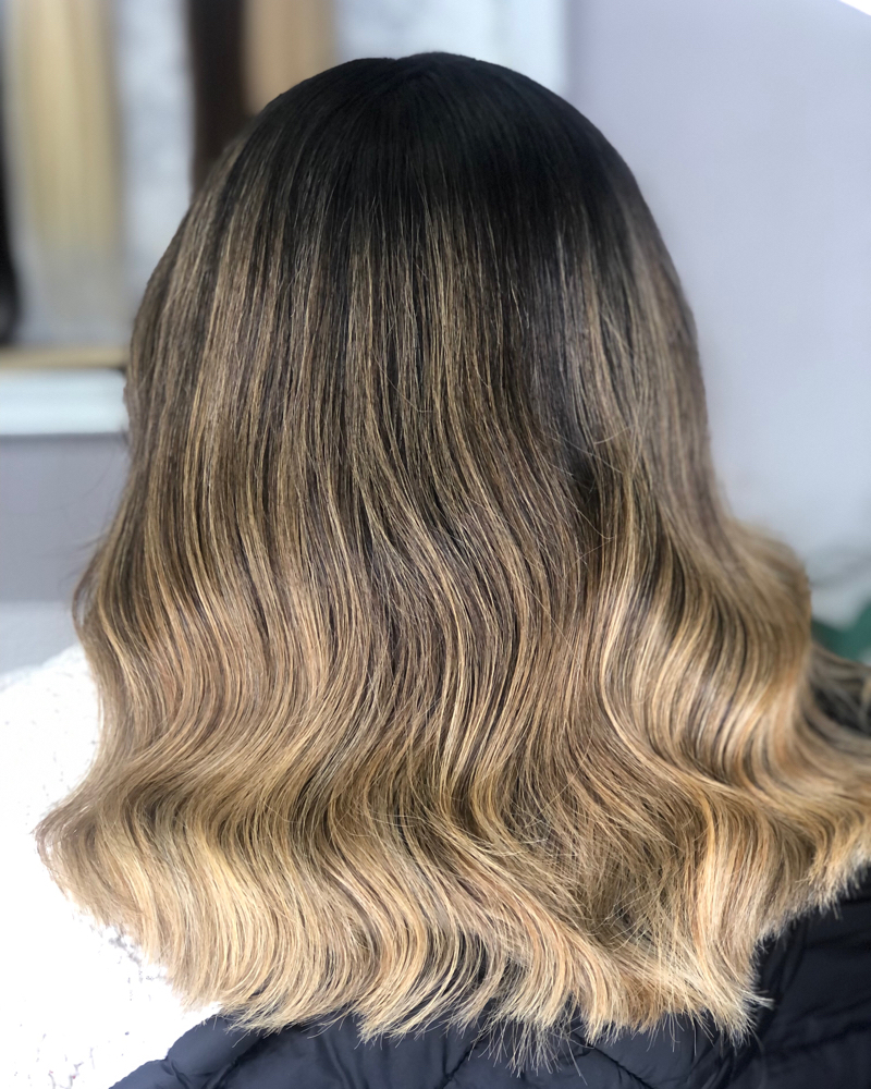 Short/Medium Length Haircut