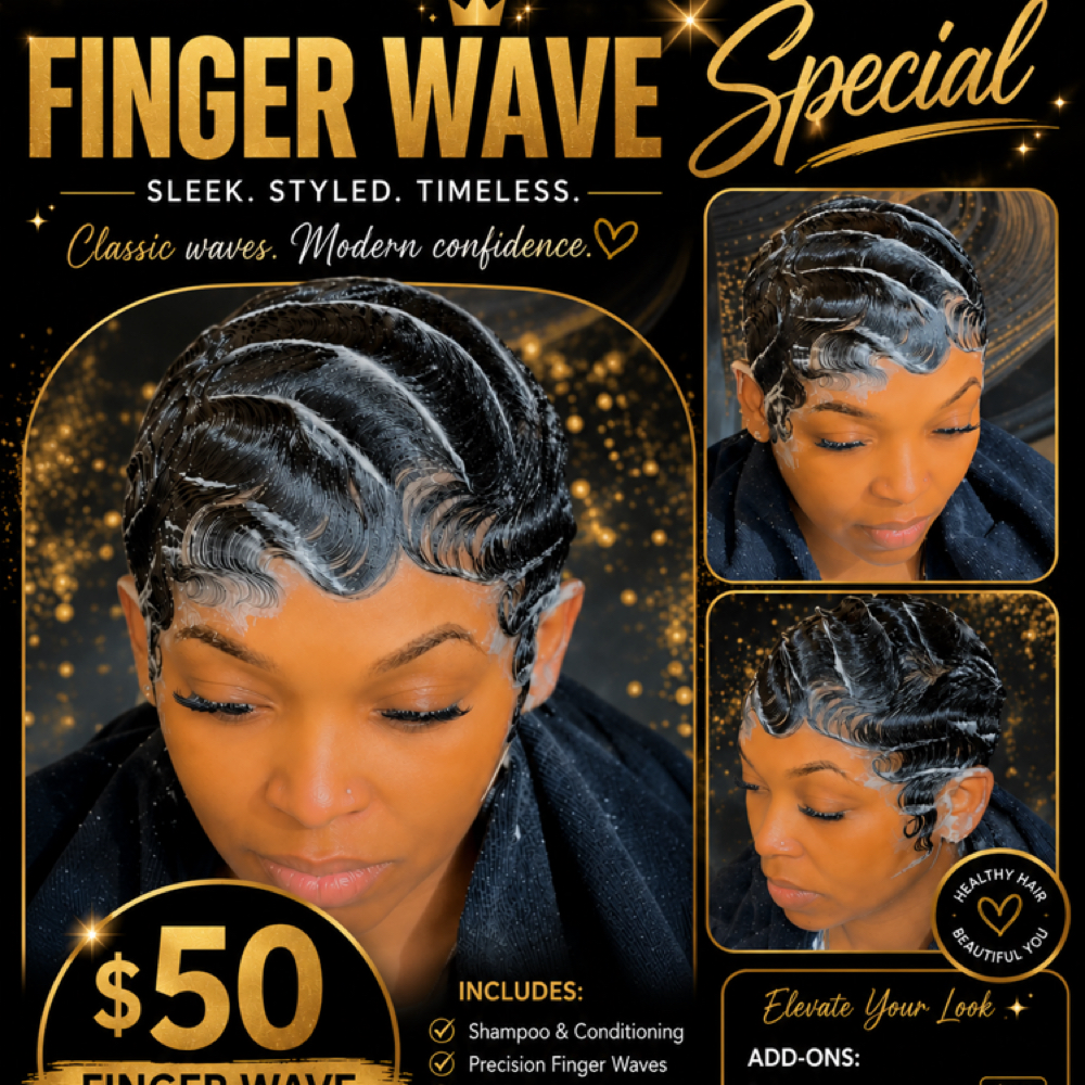 $50 Fingerwave Special at Chop Hunter in Detroit, MI