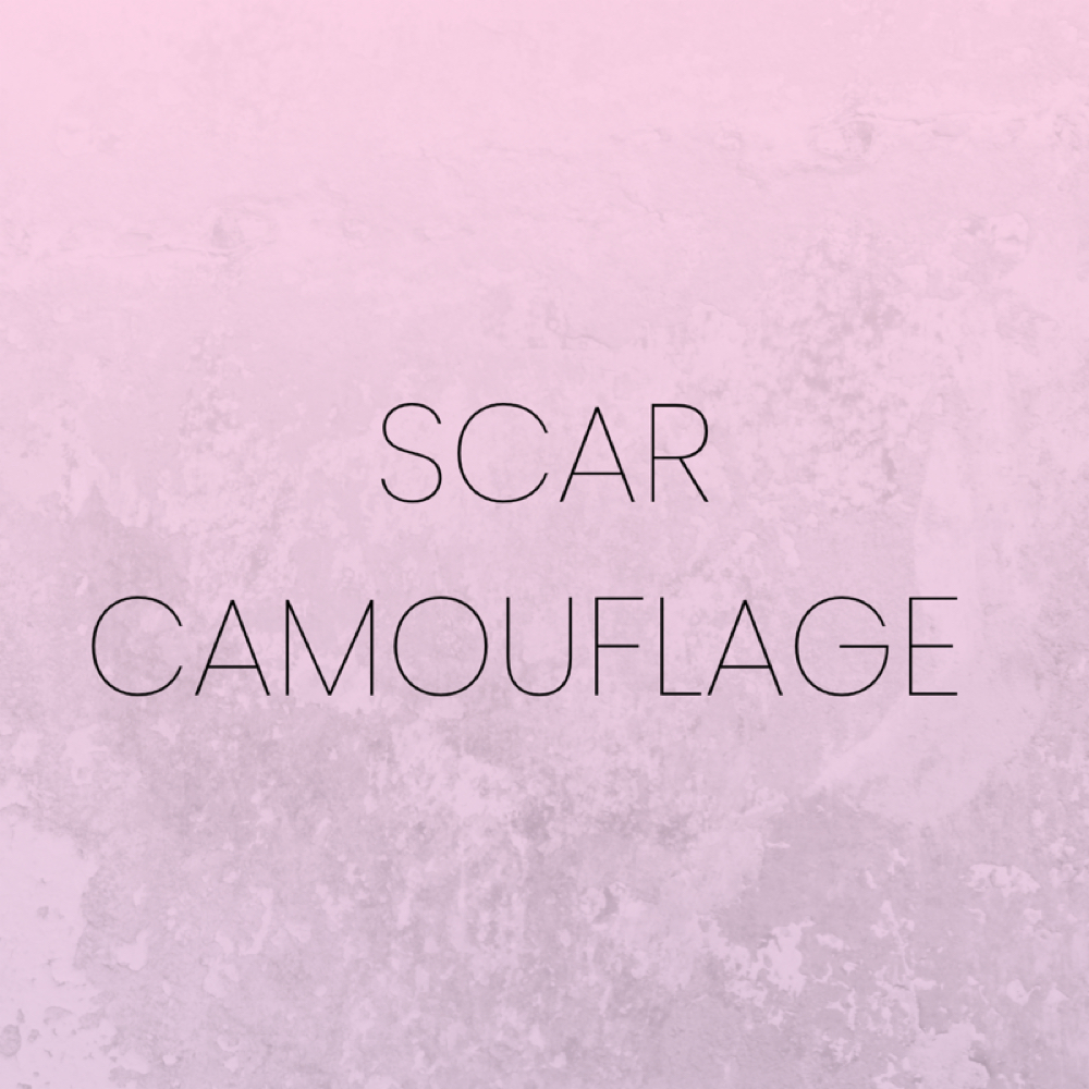 Scar Camoflauge at Pink Ink Vancouver in Vancouver, WA