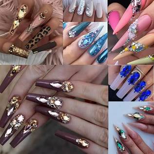 Add-on Rhinestones/Charms (each) at Fatal Beauty by Kayla Stark in Aumsville, OR