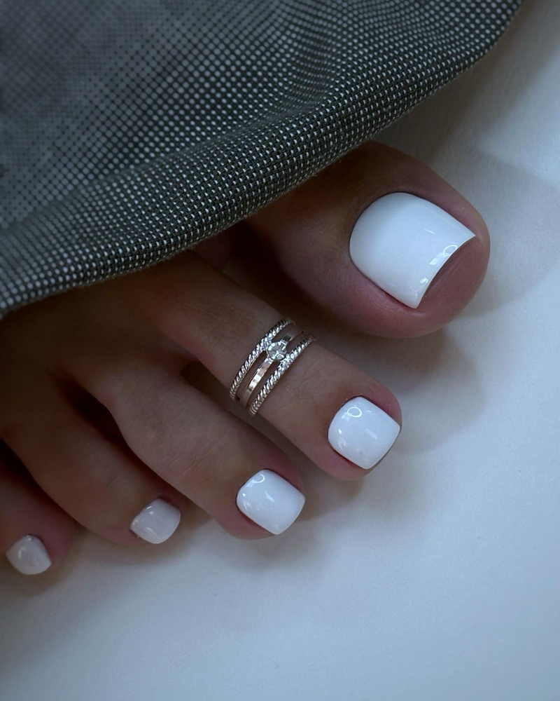 Acrylic Big Toes (FULL) at Foxy Nails & Spa Vero beach in Vero Beach, FL