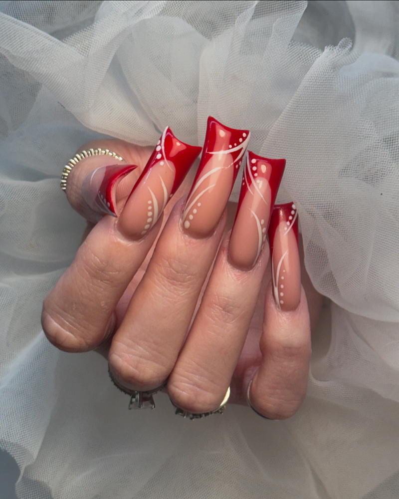 Hard Gel Full Set Long