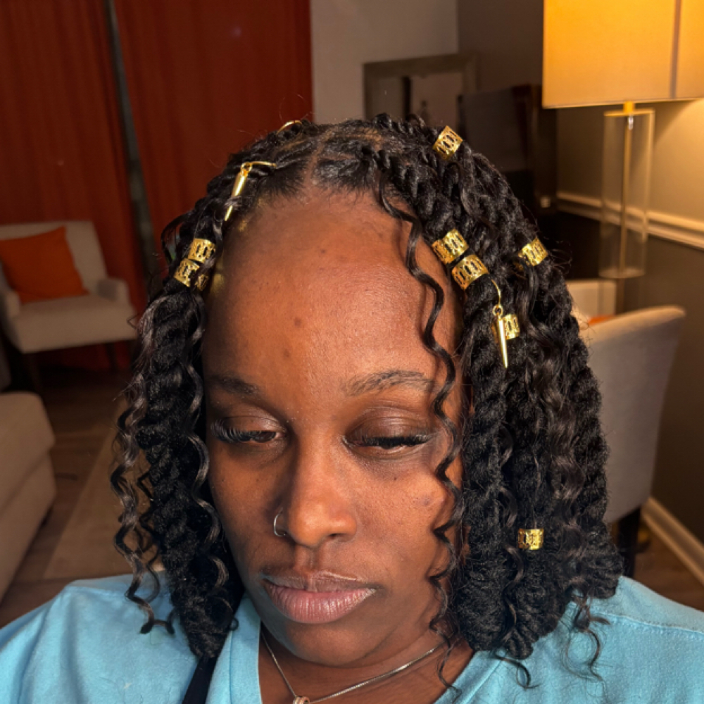 Invisible Locs Over Locs at The Cheesedip Experience in Madison, TN