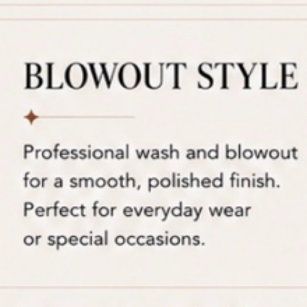 Express Blow Dry Style at Jenn Rose -Hair Artistry- in Victorville, CA