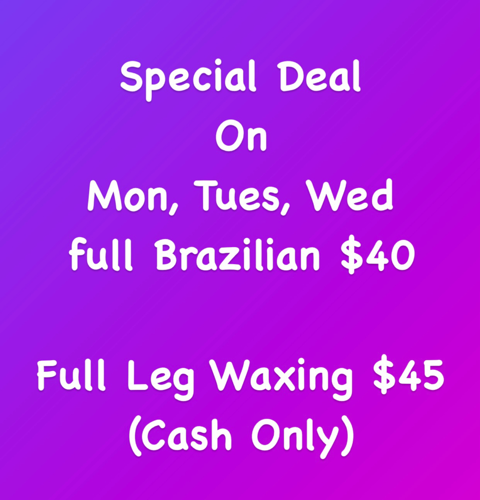 Full Brazillian And Full Leg Waxing