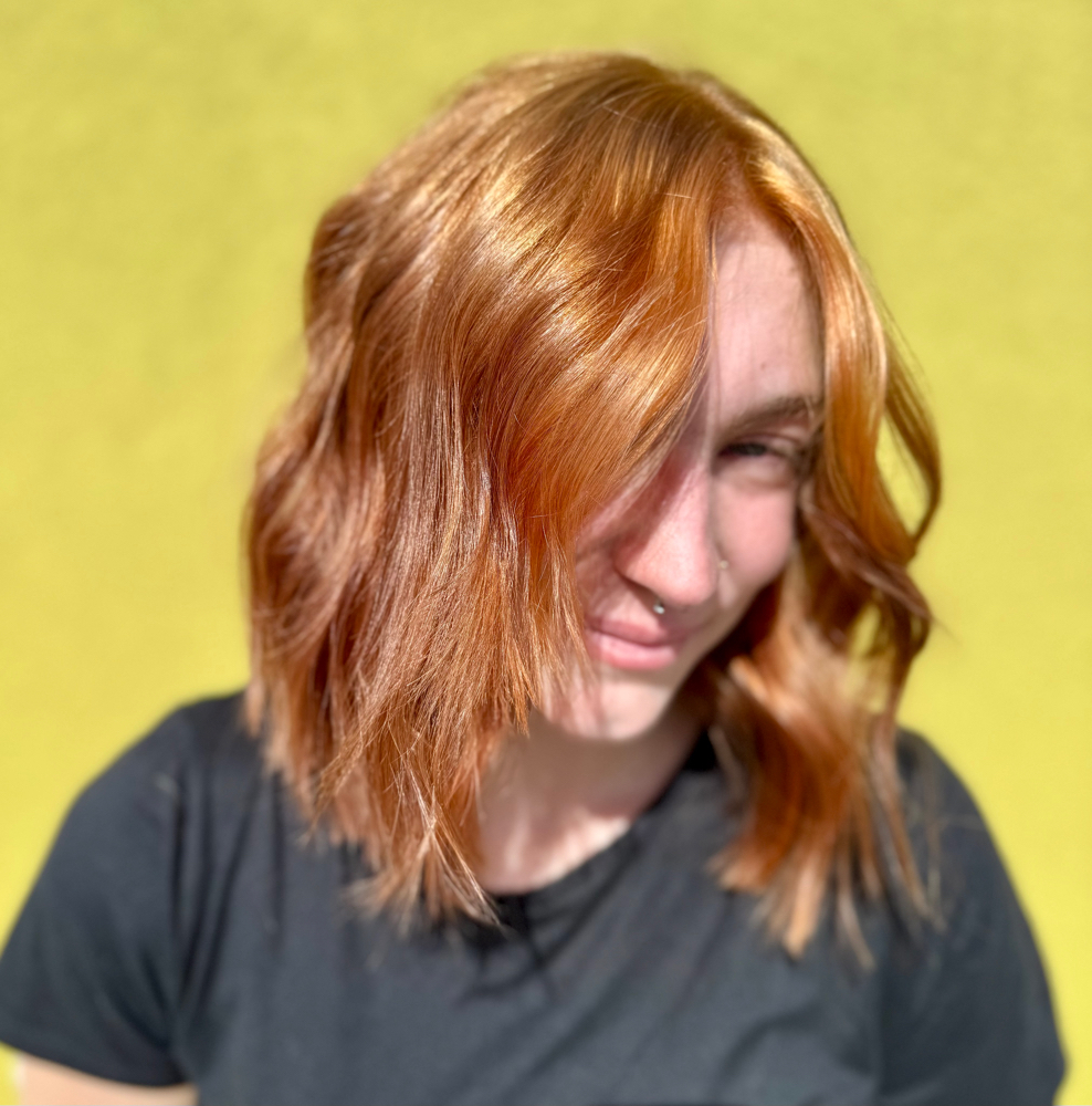 Highlights With Color In Between