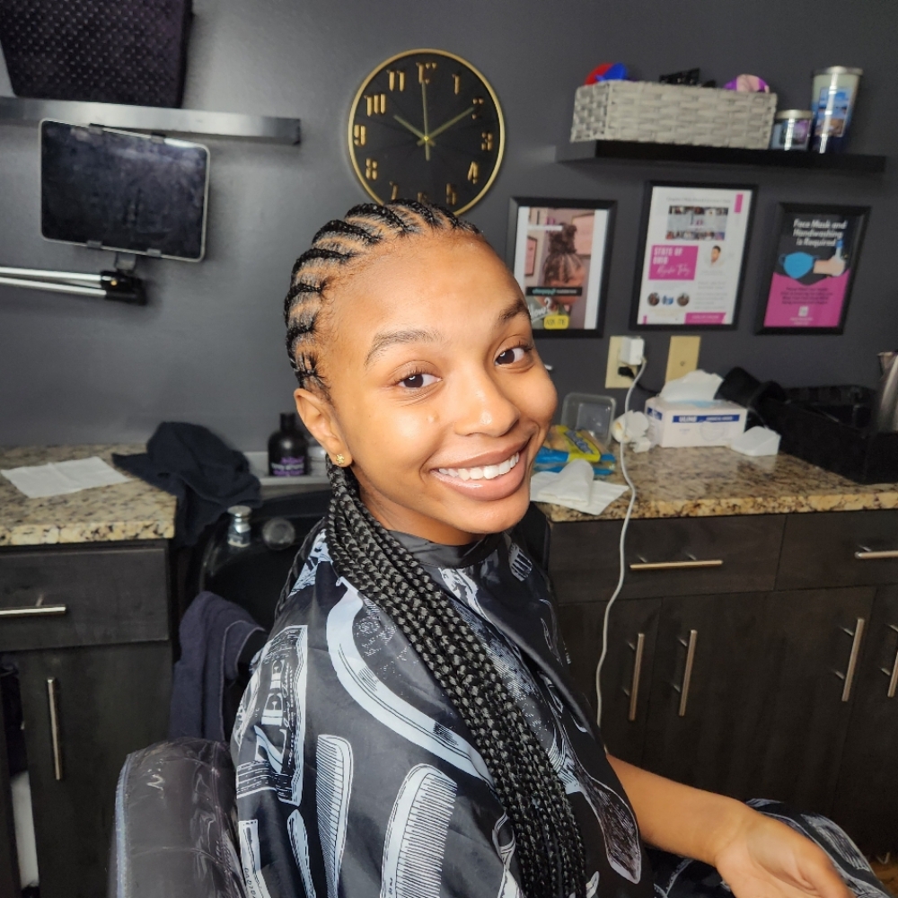 Feed-In Braid Reset at Empire Beauty Bar in Cincinnati, OH