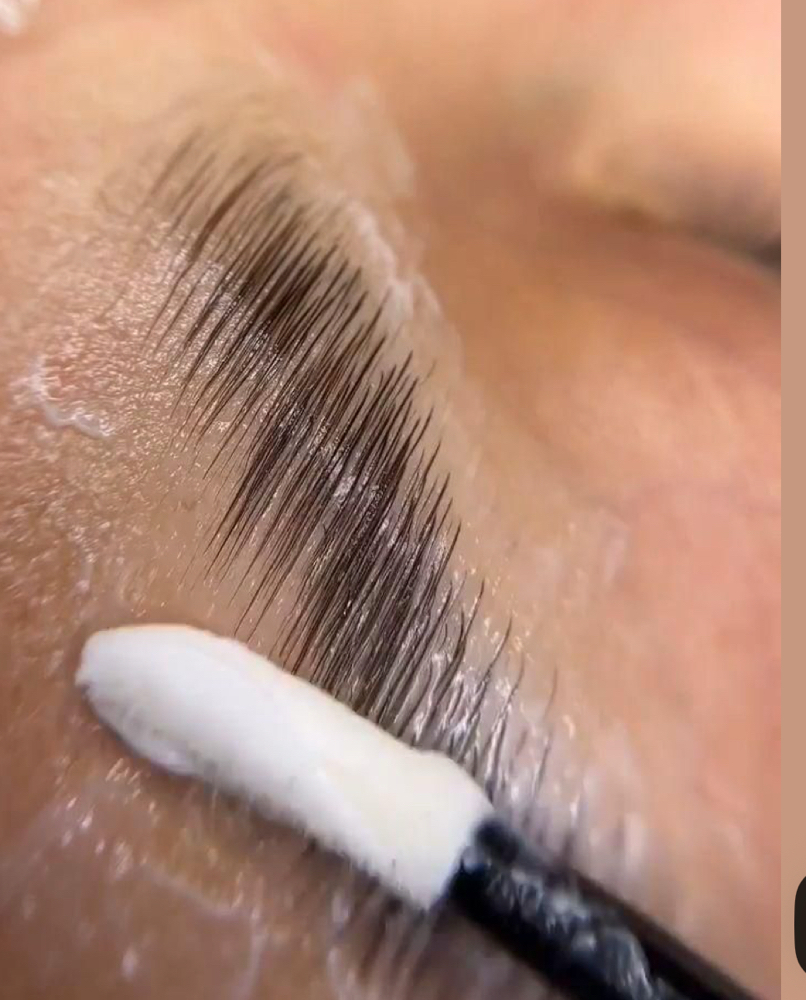 Brow lamination