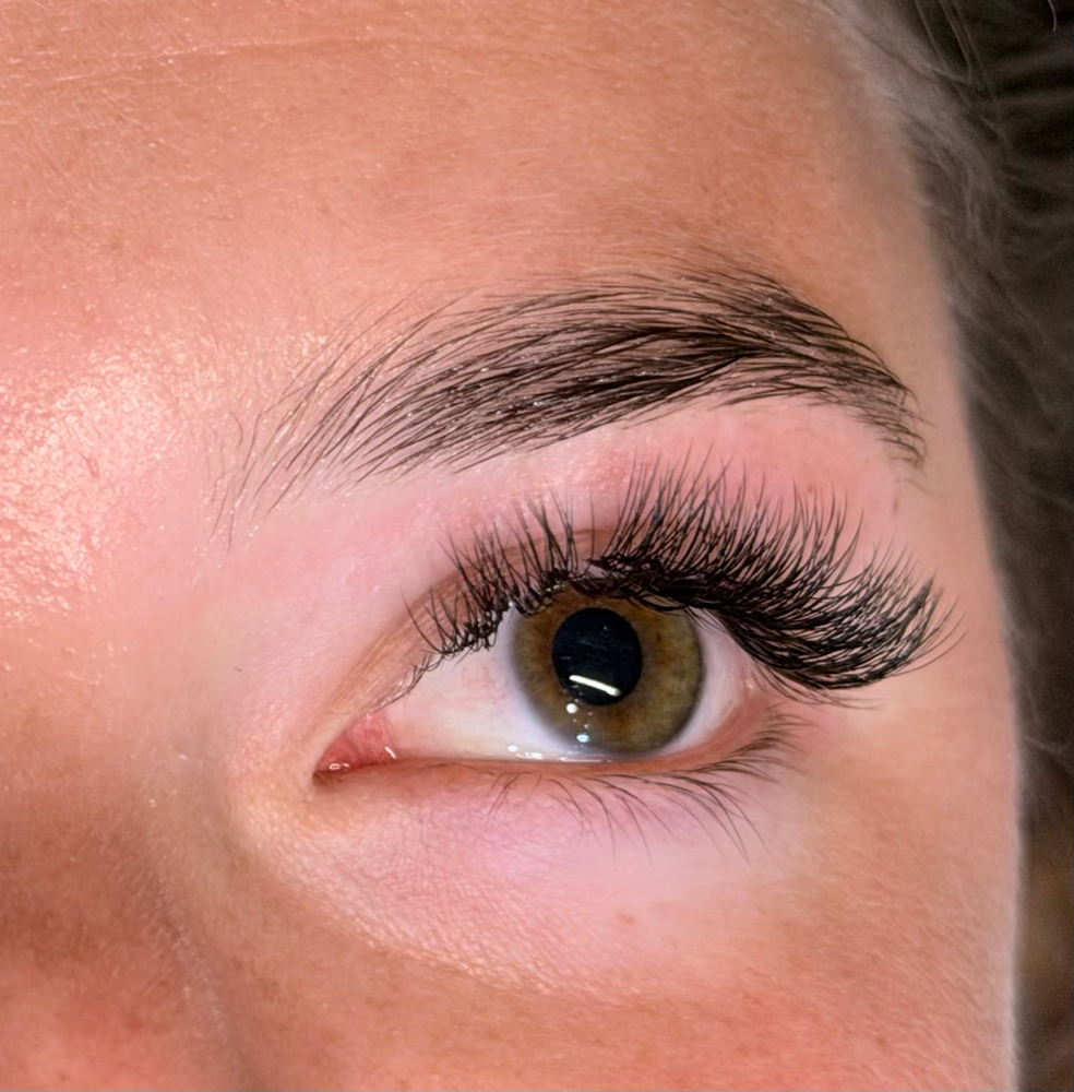Volume lash extensions at Uniquely You Esthetics in Kewaunee, WI