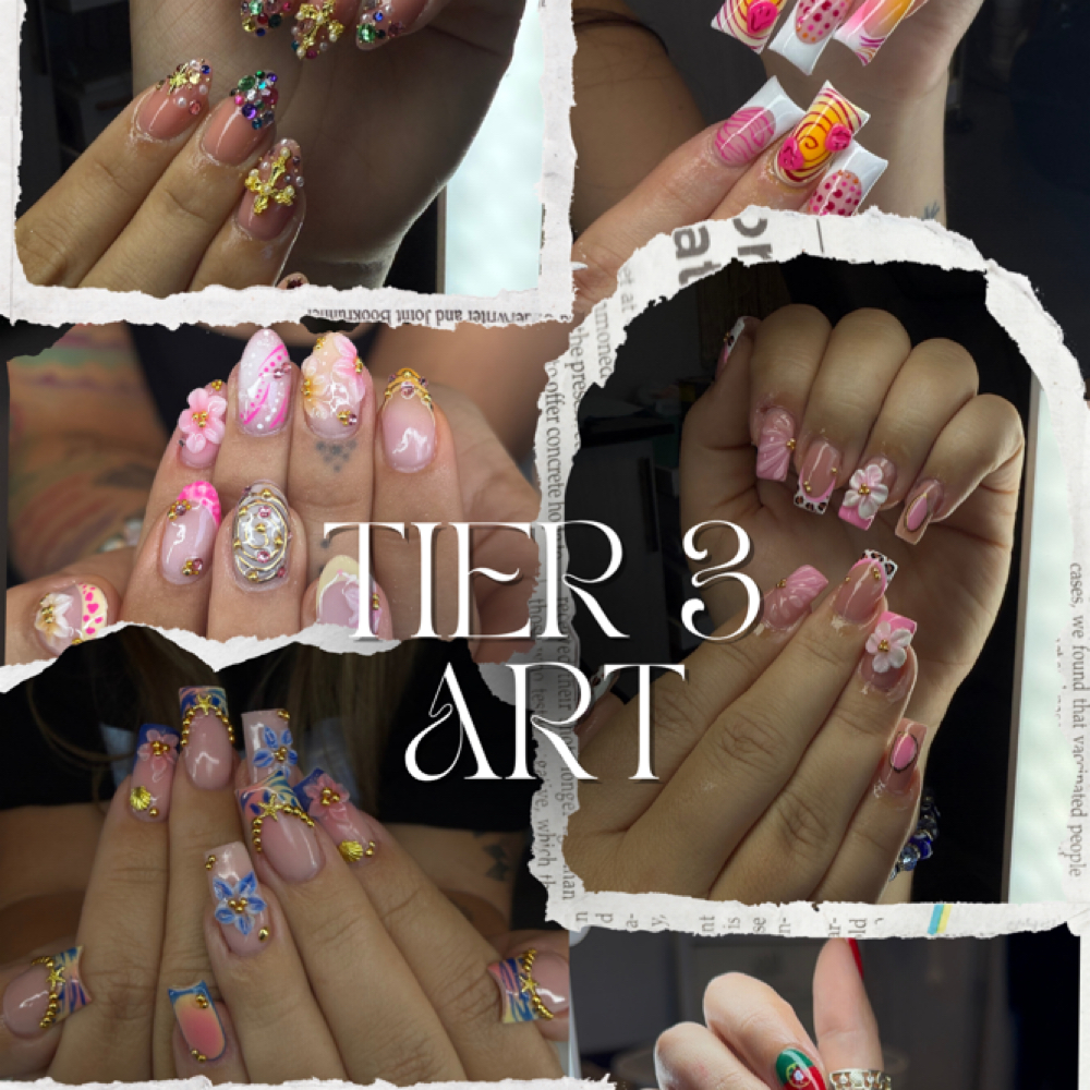Level 3 Art Work (all 10) at Naenaesnailz in Largo, FL