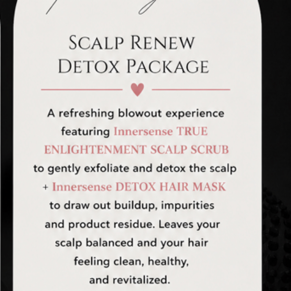 Scalp Renew And Detox at Shear Insanity Hair Design in Mechanicsville, VA