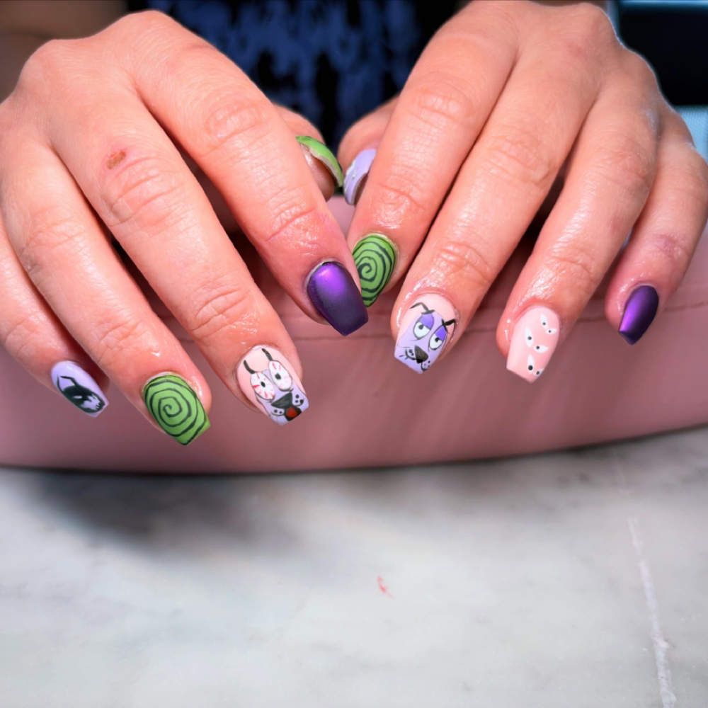 Tier Three Nail Art at Hales Nails in Jeffersonville, IN