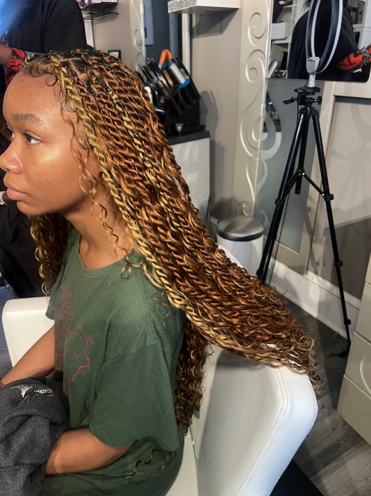 Island Gyal Twists at Miya's Creations in Hyattsville, MD