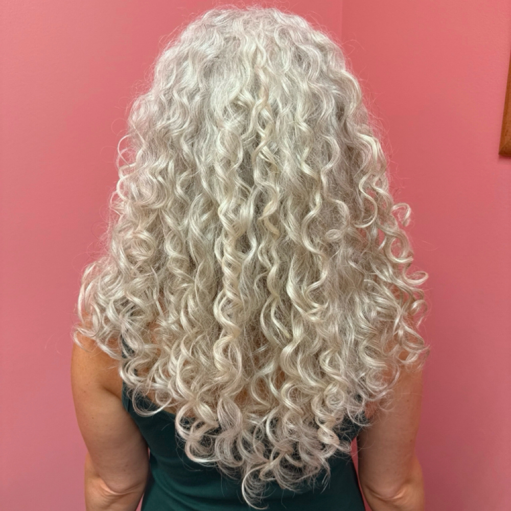 New Client Curly/Wavy Cut at IDK My BFF Tiggz in Portland, OR
